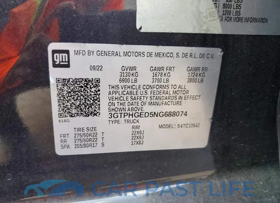 3GTPHGED5NG688074# 12