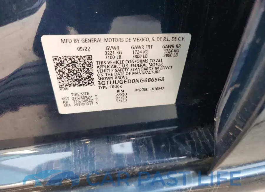 3GTUUGED0NG686568# 13