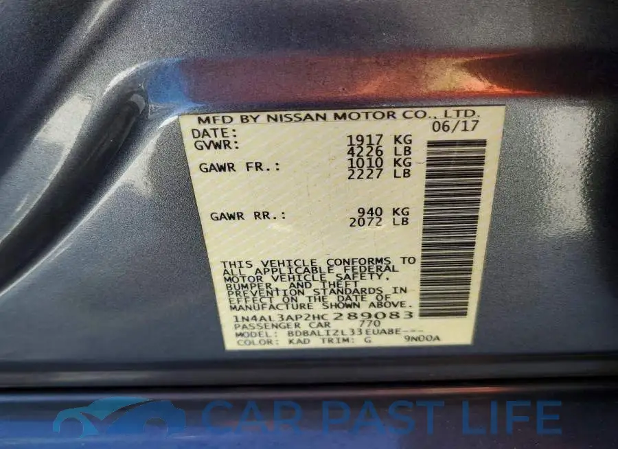 1N4AL3AP2HC289083# 12