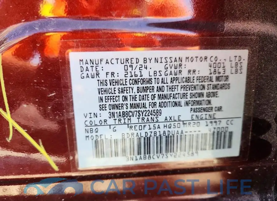 3N1AB8CV7SY224589# 13