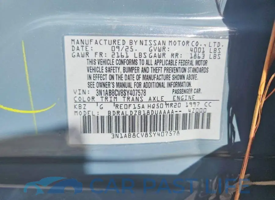 3N1AB8CV8SY407578# 12