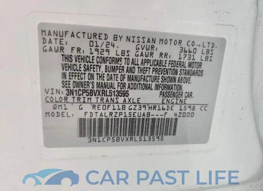 3N1CP5BVXRL513595# 14