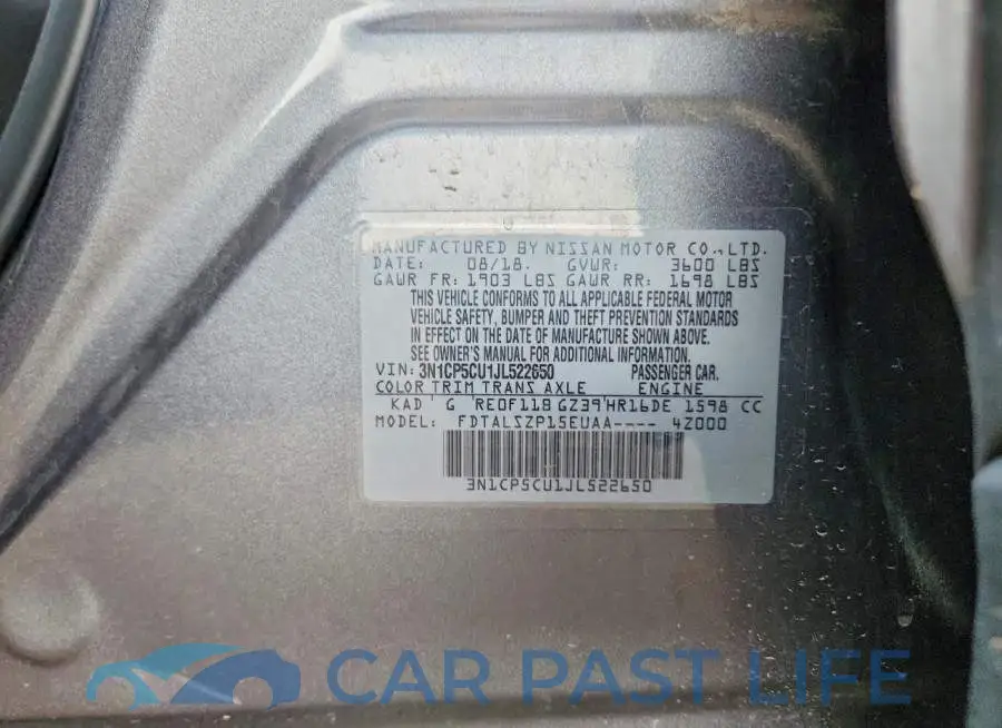 3N1CP5CU1JL522650# 12