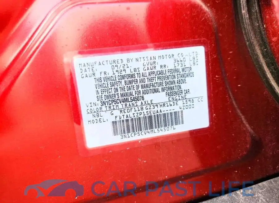 3N1CP5CV4ML545076# 13