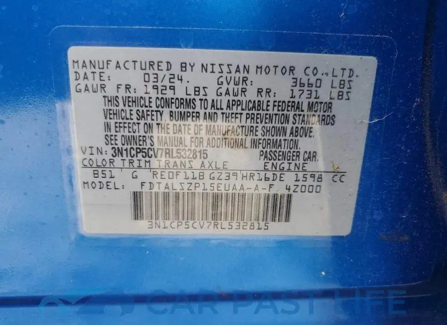 3N1CP5CV7RL532815# 12