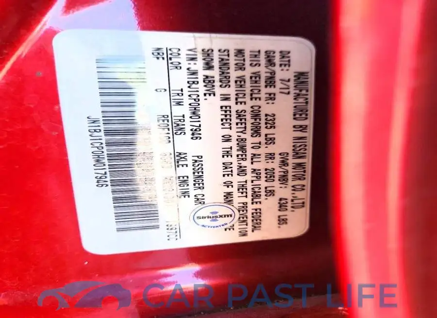 JN1BJ1CP0HW017946# 12