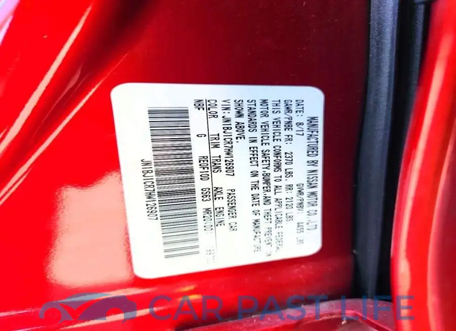 JN1BJ1CR7HW126907# 14
