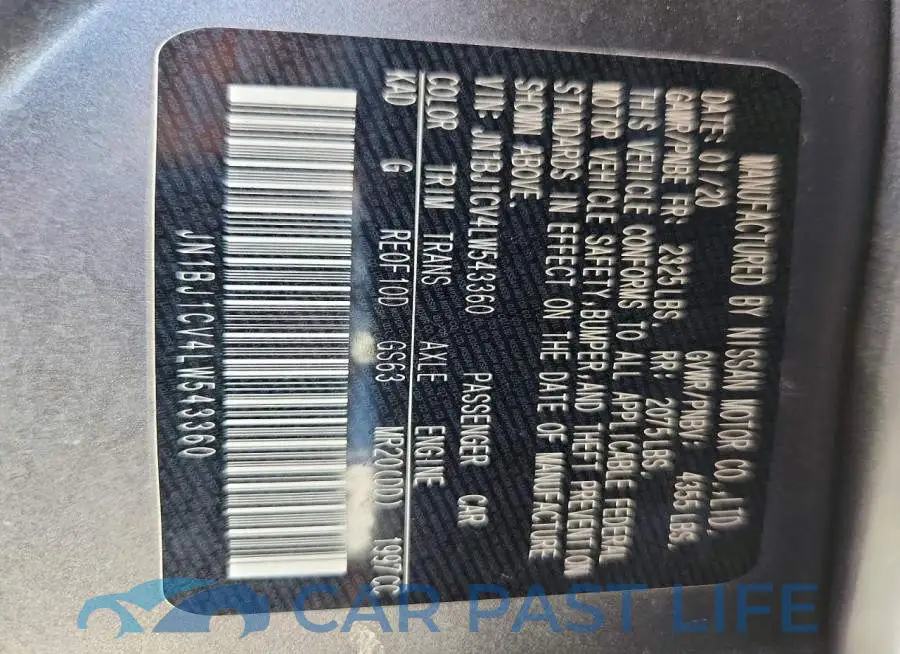 JN1BJ1CV4LW543360# 14