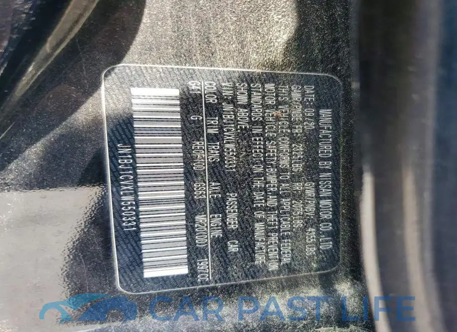 JN1BJ1CVXLW550331# 13