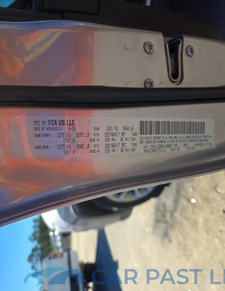 1C4PJLCB6KD145887# 13