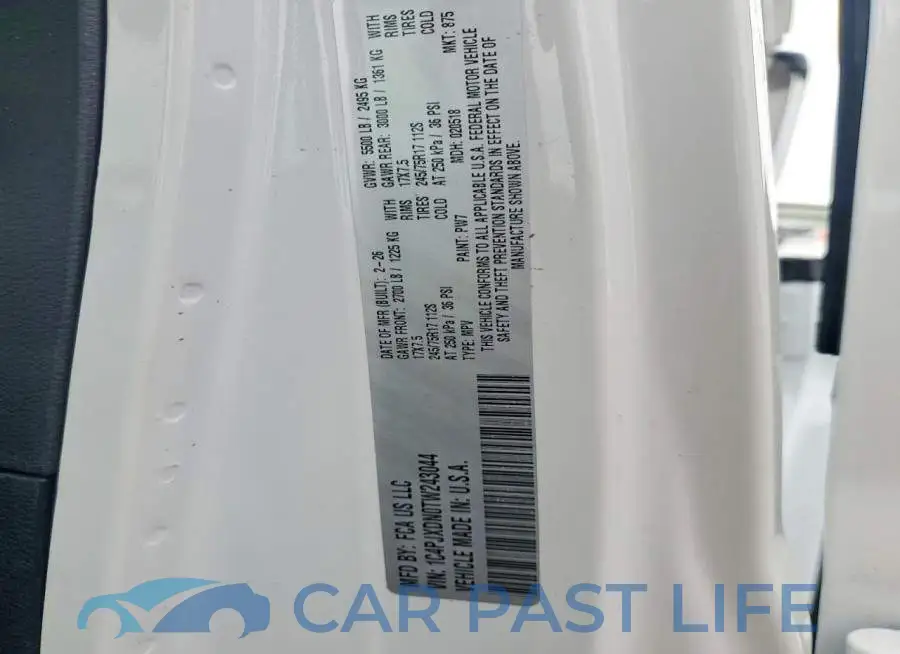 1C4PJXDN0TW243044# 14