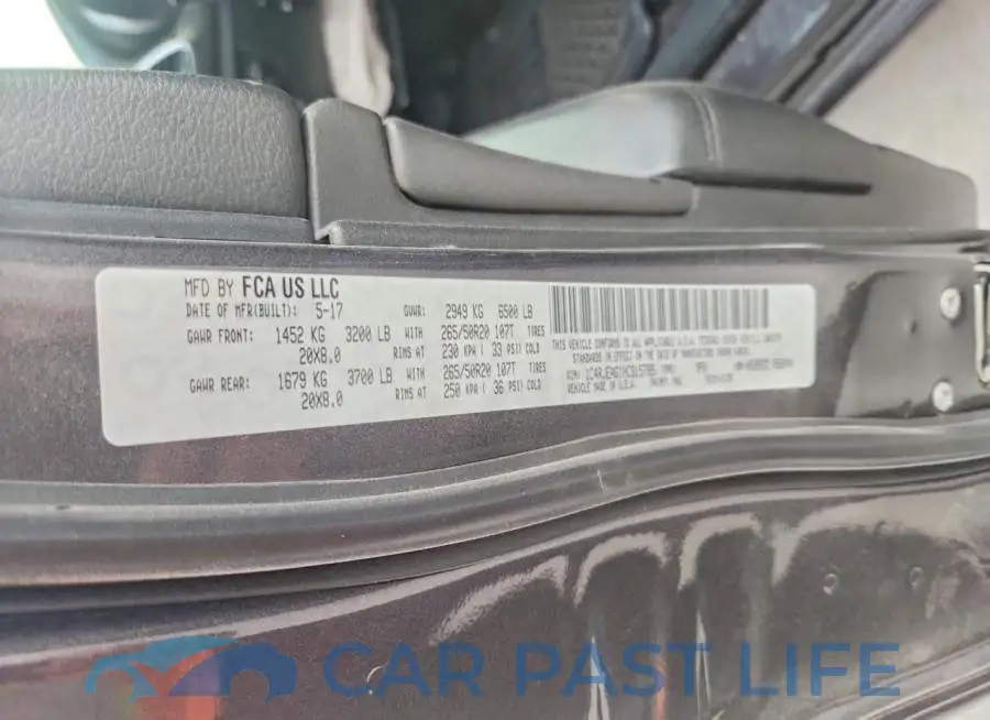 1C4RJEAG1HC915785# 12