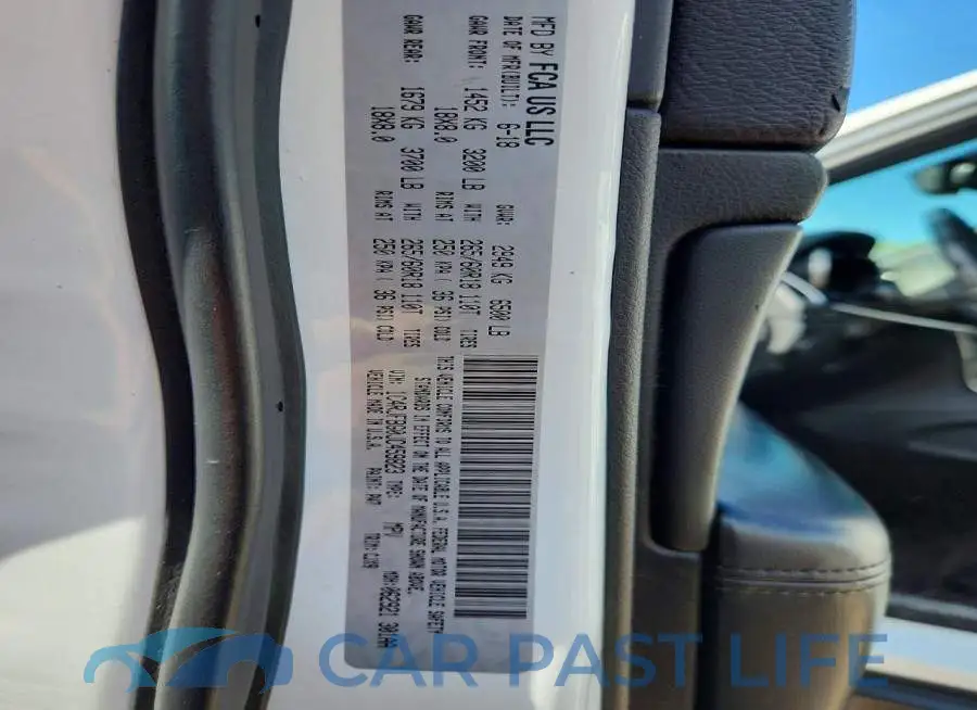 1C4RJFBG0JC459823# 12