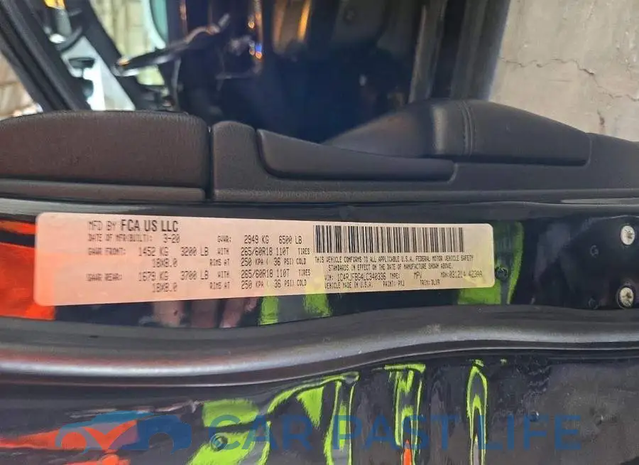 1C4RJFBG4LC340336# 13
