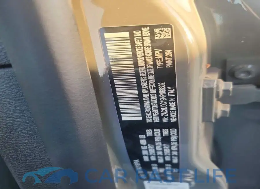 ZACNJDC19NPN66302# 14