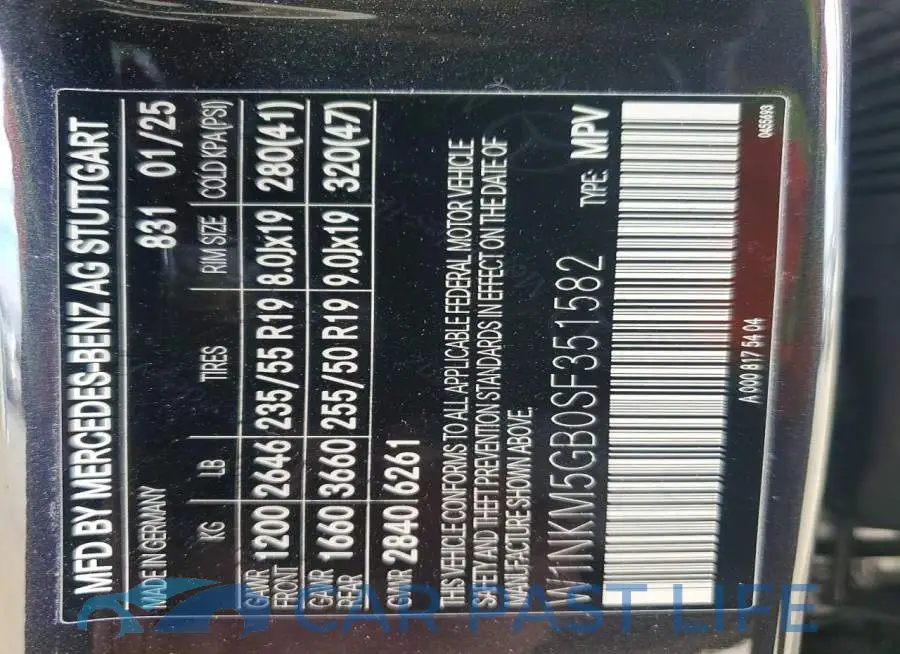W1NKM5GB0SF351582# 13