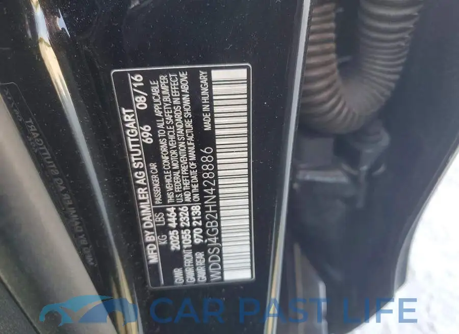 WDDSJ4GB2HN428886# 12