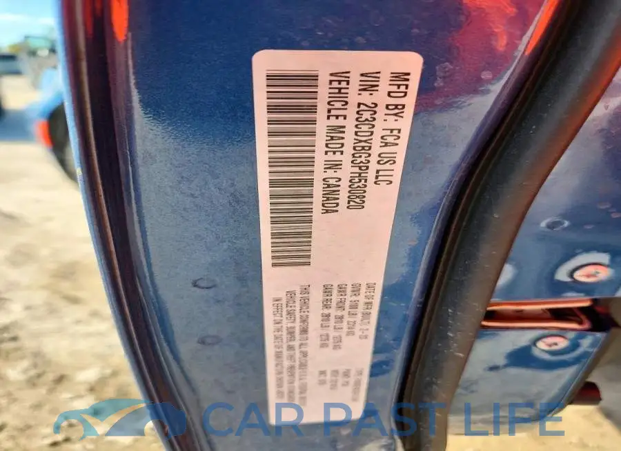 2C3CDXBG3PH530820# 12