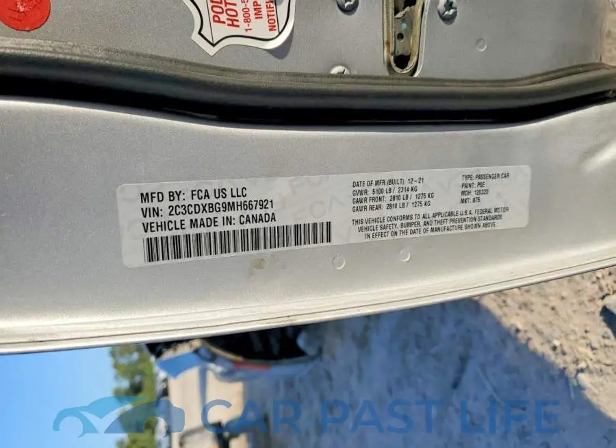 2C3CDXBG9MH667921# 13