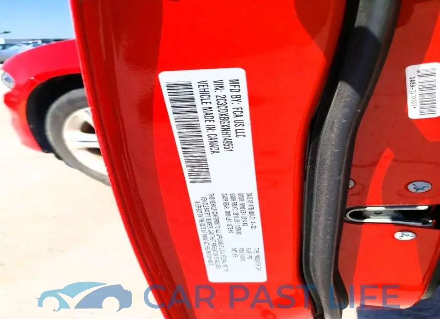 2C3CDXBGXNH149561# 12