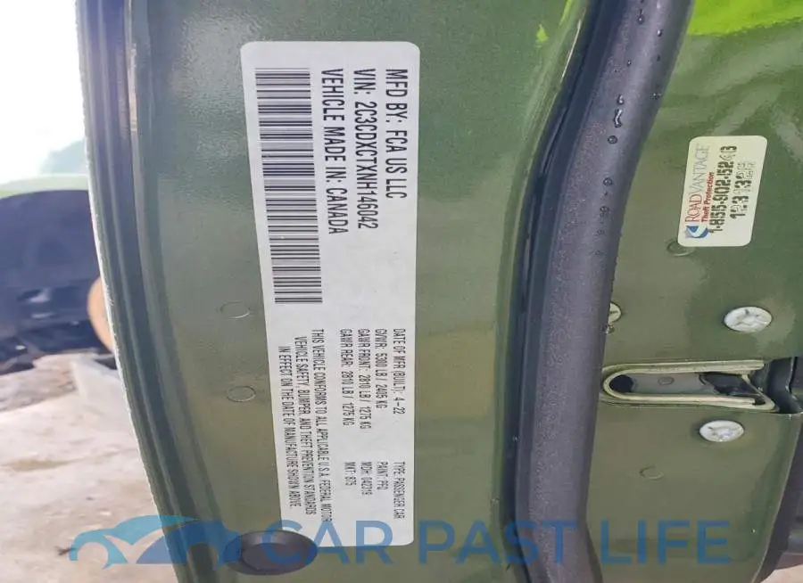 2C3CDXCTXNH146042# 12