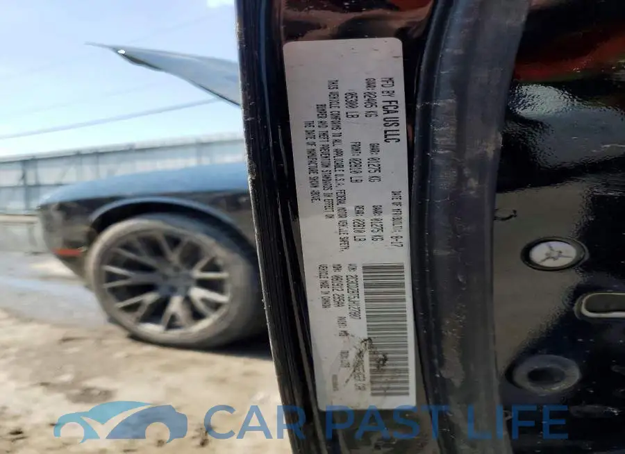 2C3CDZBT5JH127907# 12