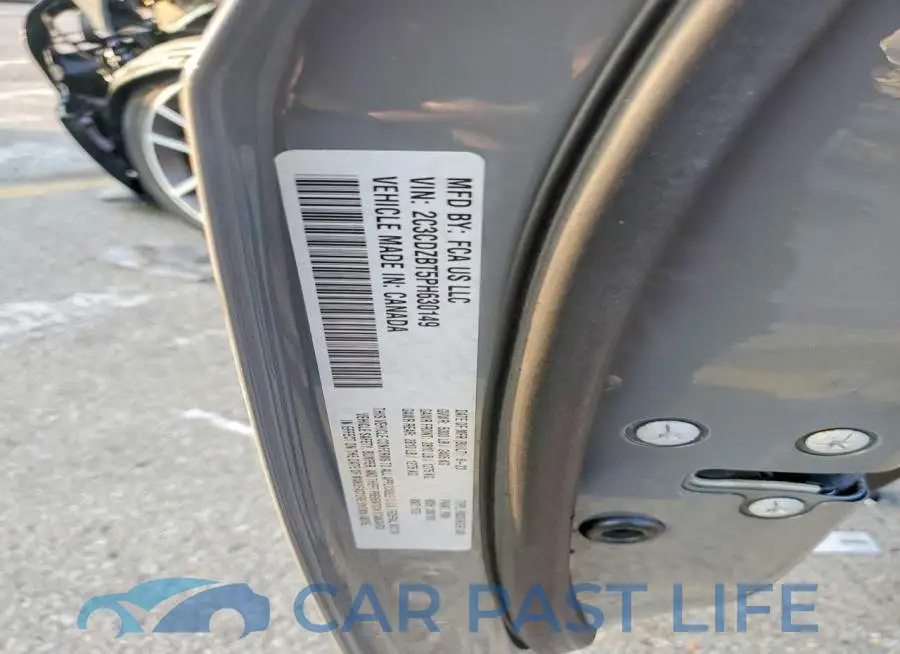 2C3CDZBT5PH630149# 12