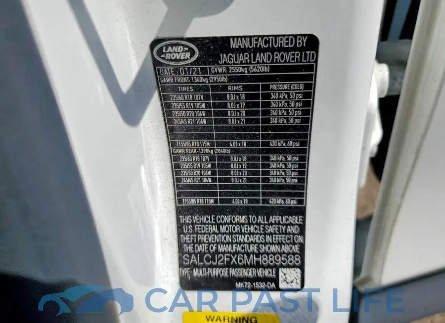 SALCJ2FX6MH889588# 13