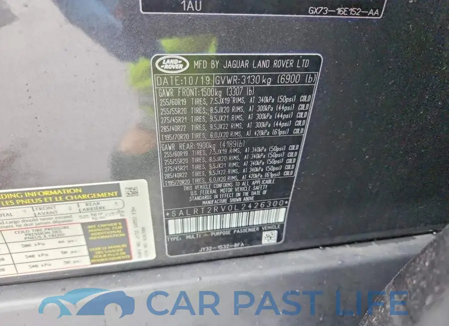 SALRT2RV0L2426300# 12