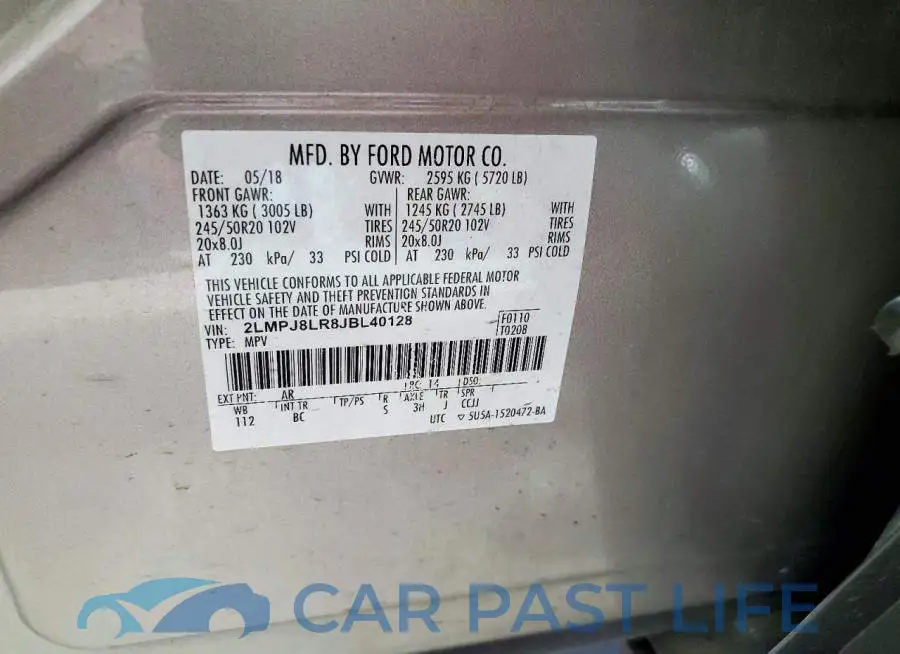 2LMPJ8LR8JBL40128# 13