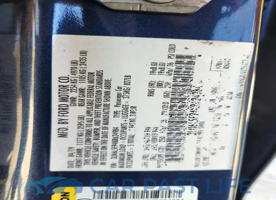 3LN6L5F94KR624984# 12
