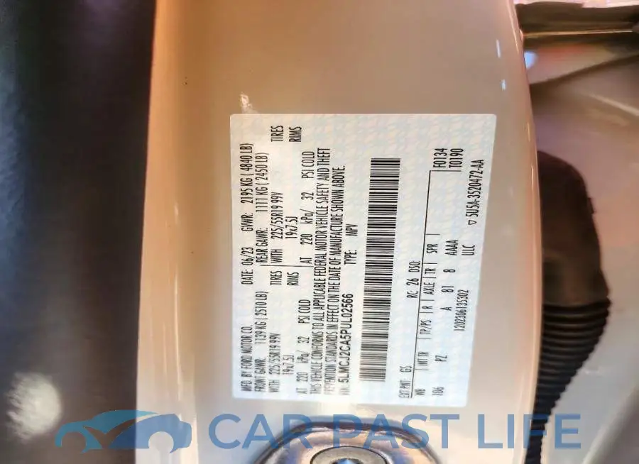 5LMCJ2CA5PUL02566# 14