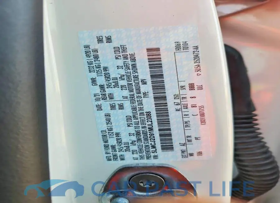 5LMCJ2D91MUL23088# 13