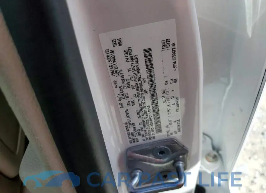 5LMCJ3D97HUL11619# 13