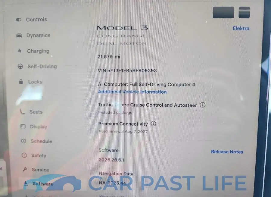 5YJ3E1EB5RF809393# 9