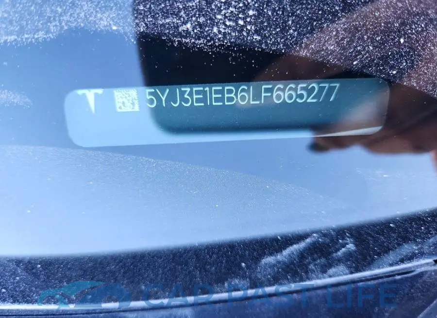 5YJ3E1EB6LF665277# 12