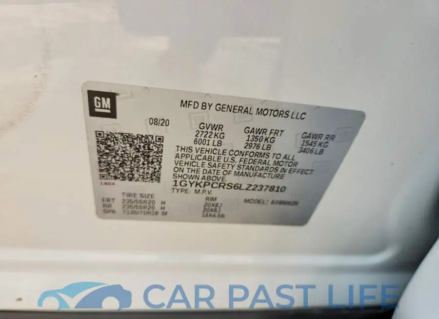 1GYKPCRS6LZ237810# 13