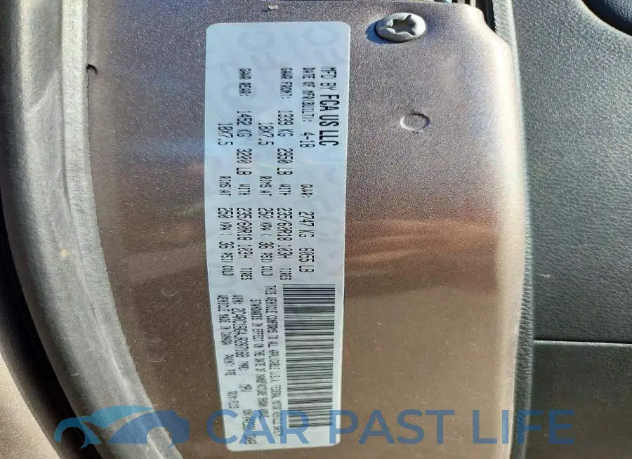 2C4RC1BG4JR287168# 13