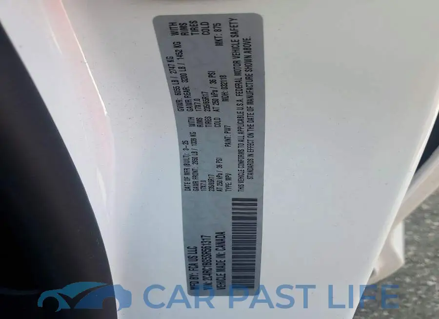 2C4RC1BG5SR561317# 13