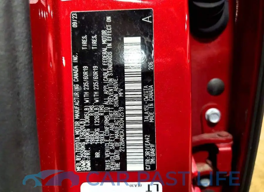 2T2BAMCA7RC042519# 14