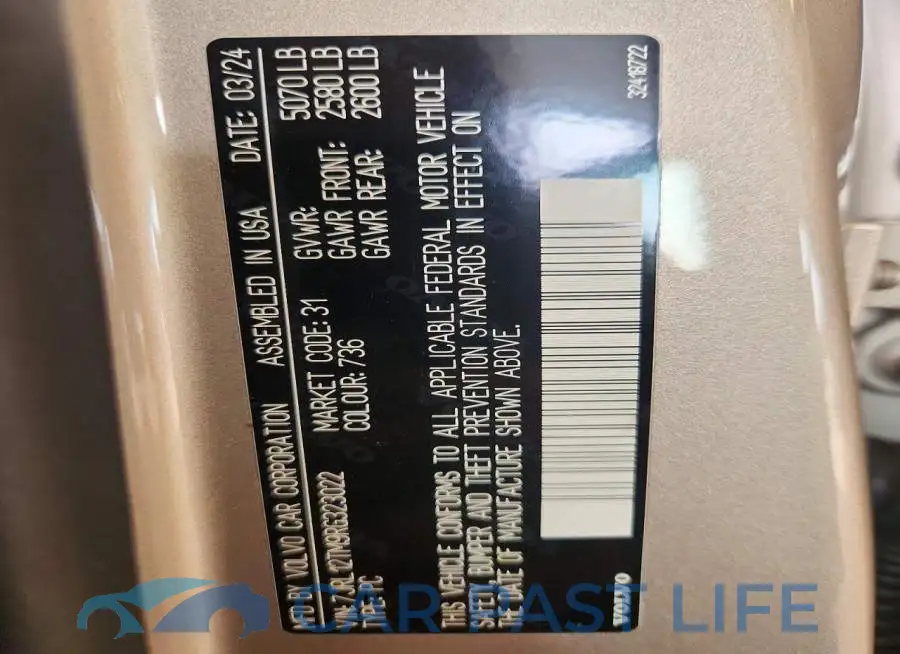 7JRL12TM9RG323022# 12