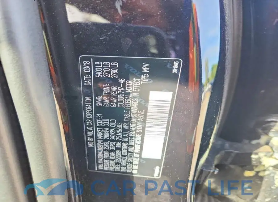 LYVA22RM4JB097241# 12