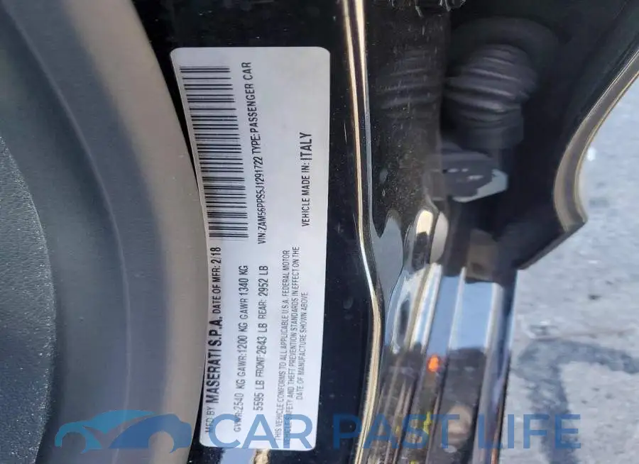 ZAM56PPS5J1291722# 12