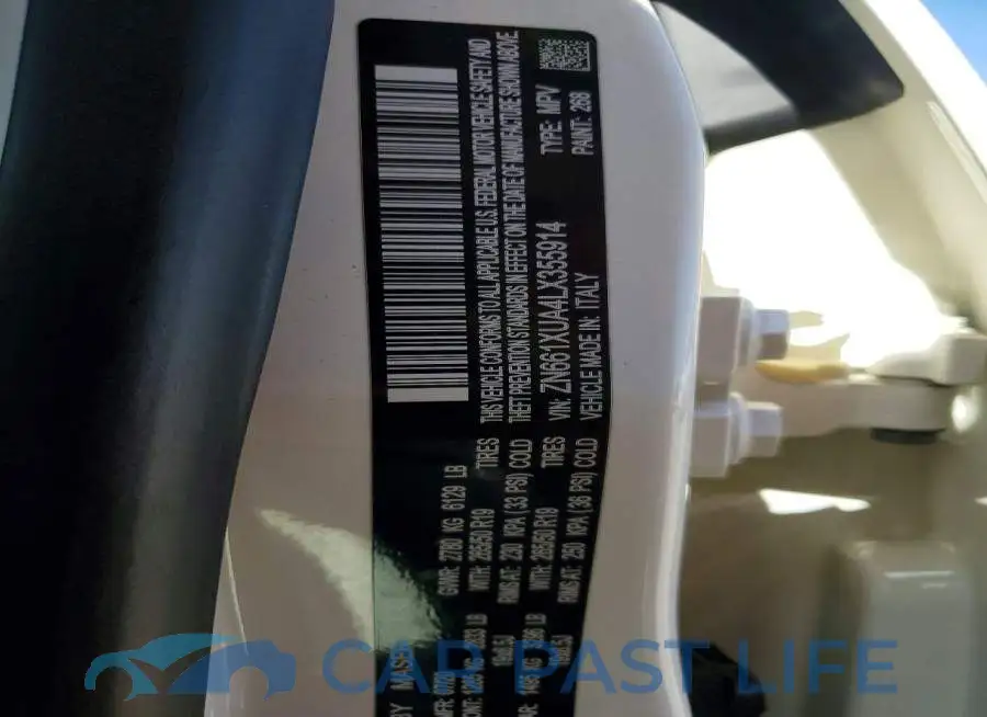 ZN661XUA4LX355914# 13