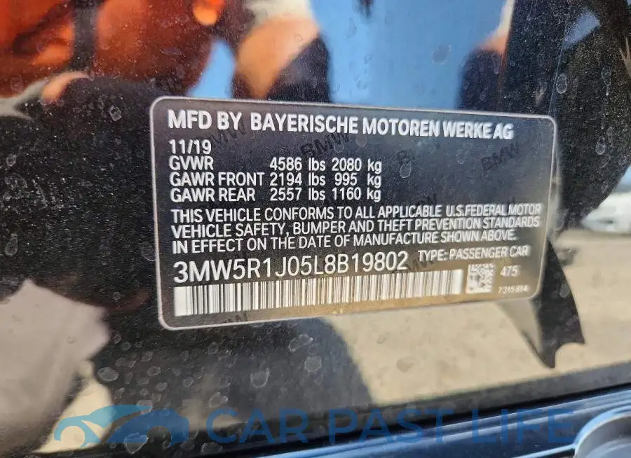 3MW5R1J05L8B19802# 12