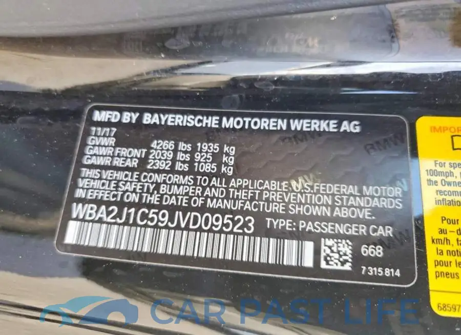 WBA2J1C59JVD09523# 12