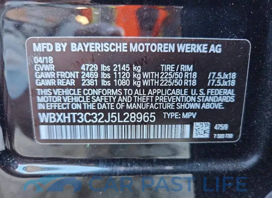 WBXHT3C32J5L28965# 12
