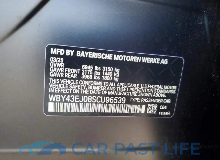 WBY43EJ08SCU96539# 12