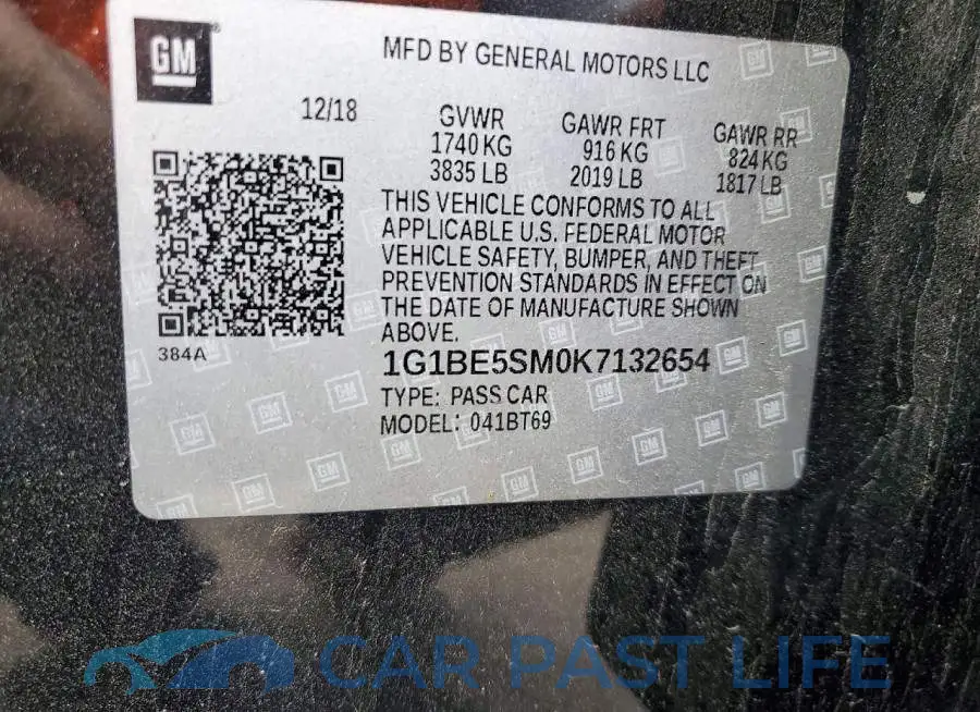 1G1BE5SM0K7132654# 13