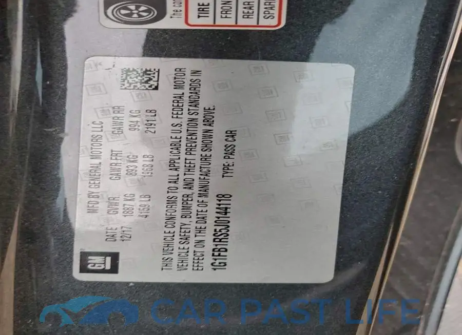 1G1FB1RS5J0144118# 12